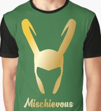 Loki "Mischievous" God of Mischief Graphic T-Shirt