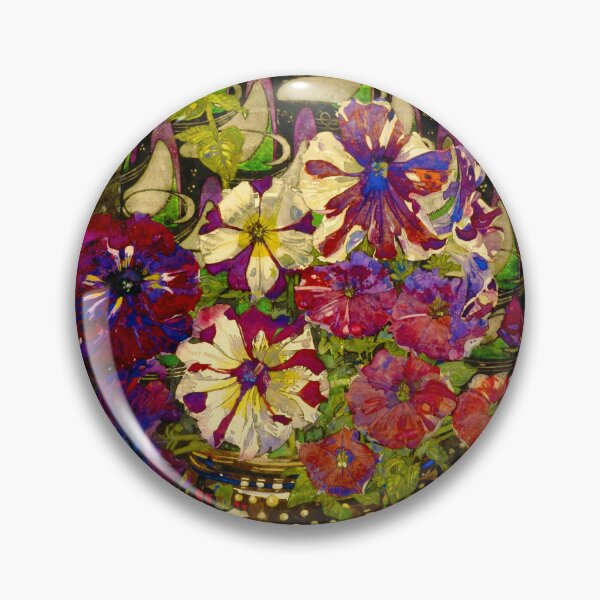 Item preview, Charles Rennie Mackintosh "Petunias" designed and sold by Alexandra Dahl.