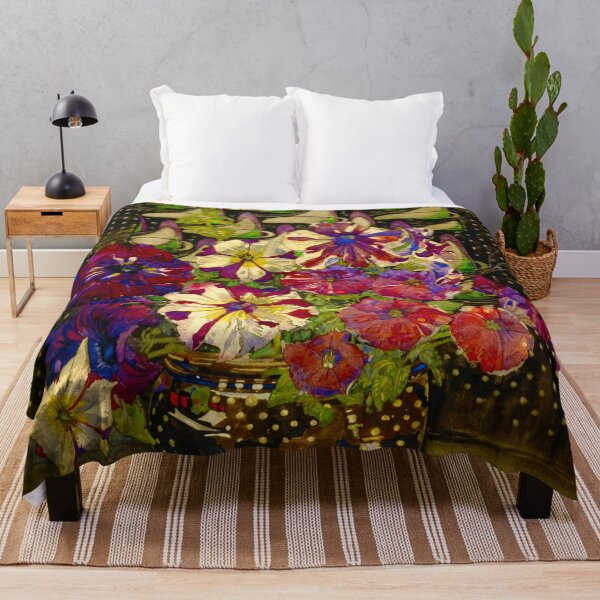Item preview, Charles Rennie Mackintosh "Petunias" designed and sold by Alexandra Dahl.