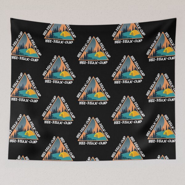 Item preview, Cliffside Scene Outdoor Camping Hike Relax Camp designed and sold by CharJens.