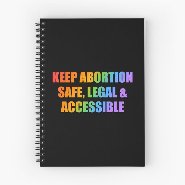 Item preview, Keep Abortion Safe Legal and Accessible rainbow pro choice pride protest designed and sold by Inspirationmotivation.