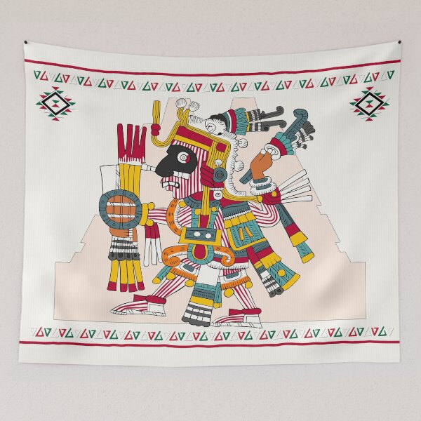 Item preview, Mixcoatl - Codex Borgia Aztec Jigsaw designed and sold by Aztectees.