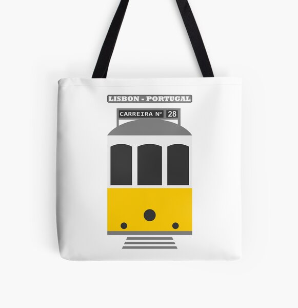 Tram, Barrio Alto, Lisbon, Portugal Tote Bag