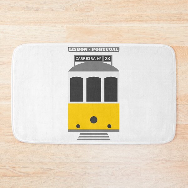Item preview, Lisbon tram - Elétrico de Lisboa - Carreira 28 (with city name, on white)  designed and sold by Groenendijk.