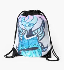 Winter Fairy Drawstring Bag