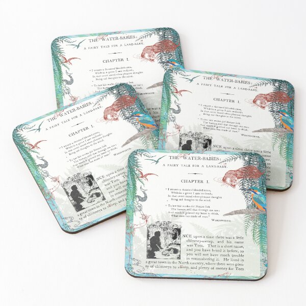 Item preview, Charles Kingsley :The Water Babies Collage designed and sold by MarbleCloud.