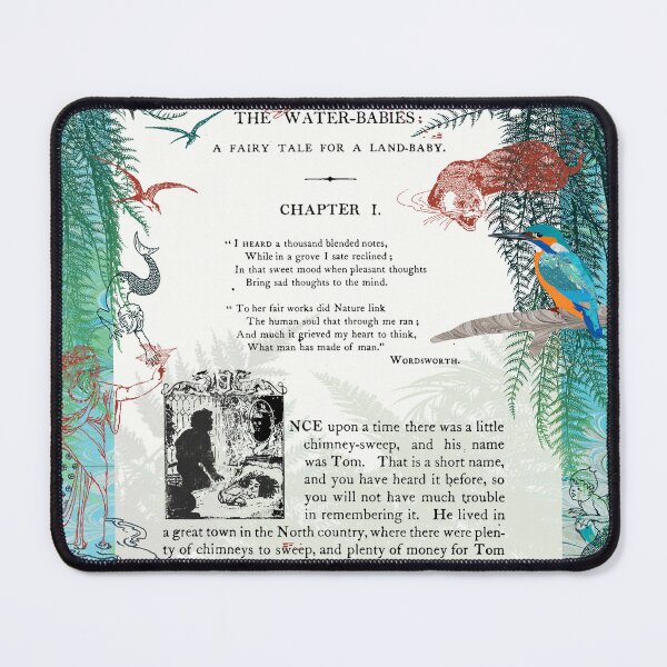 Item preview, Charles Kingsley :The Water Babies Collage designed and sold by MarbleCloud.