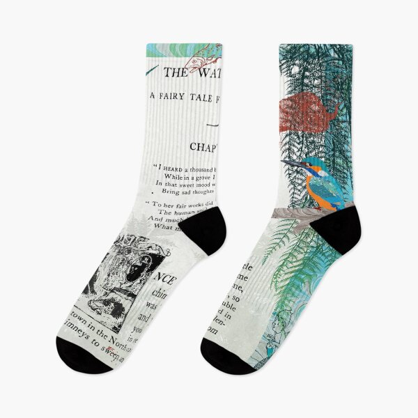 Item preview, Charles Kingsley :The Water Babies Collage designed and sold by MarbleCloud.