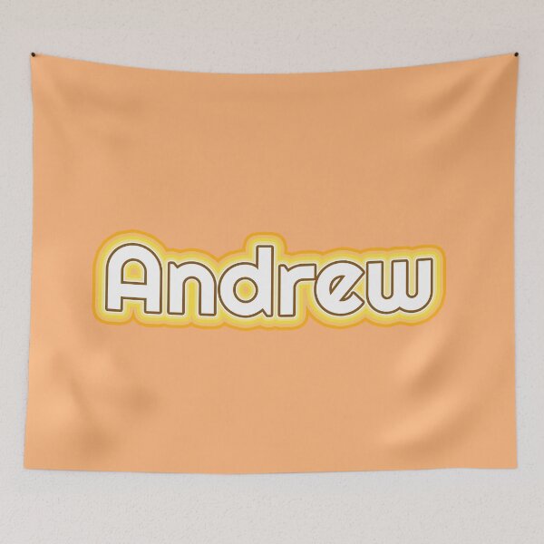 Item preview, Andrew Golden Glow Name designed and sold by inknames.