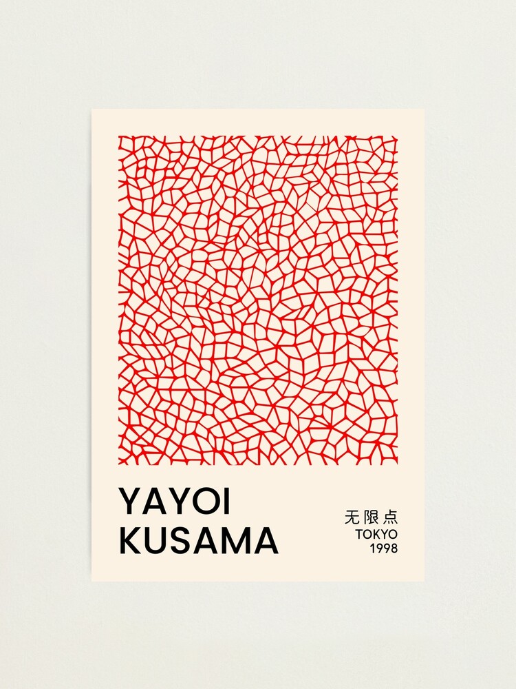 Yayoi Kusama Print Black Dots Japanese Art Modern Poster -  Denmark