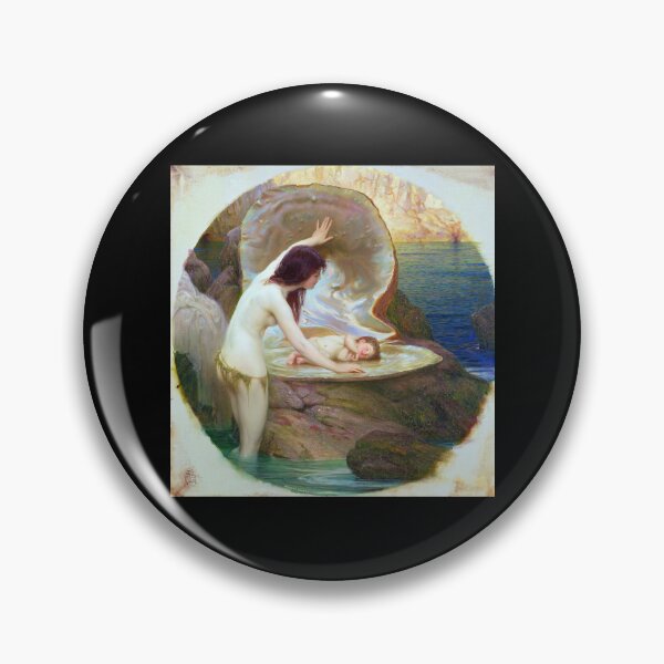 Artikelvorschau, Ein Wasserbaby von Herbert James Draper entworfen und verkauft von JayLifert.