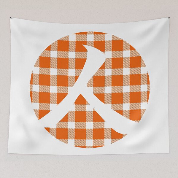 Item preview, Plaid Persimmon Orange Person designed and sold by onejyoo.