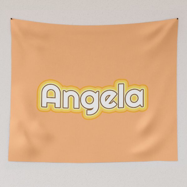 Item preview, Angela Golden Glow Name designed and sold by inknames.