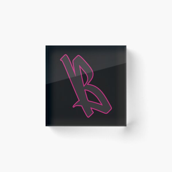 Item preview, Pink B Letter Graffiti designed and sold by TeeBeesDesign.