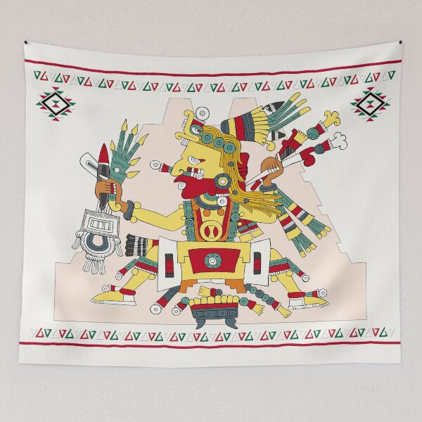 Item preview, Ometeotl - Codex Borgia Aztec Jigsaw designed and sold by Aztectees.