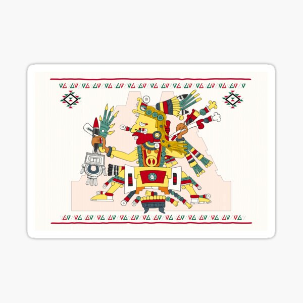Artikel-Vorschau von Ometeotl - Codex Borgia Aztekenpuzzle, designt und verkauft von Aztectees.