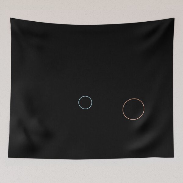 Item preview, Minimal Line Pluto and Moon designed and sold by NoirPineapple.