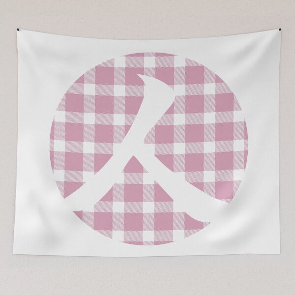 Item preview, Plaid Bubble Gum Pink Person designed and sold by onejyoo.