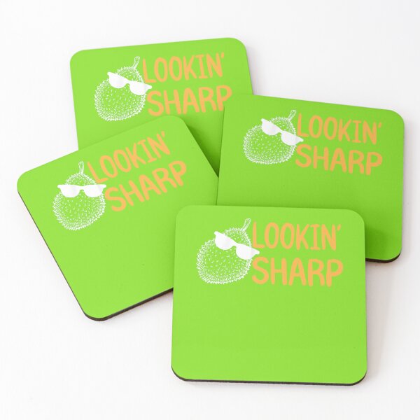 Item preview, Looking Sharp Shirt Funny Durians Lover, Durian Funny Quotes designed and sold by Atlas Bog.