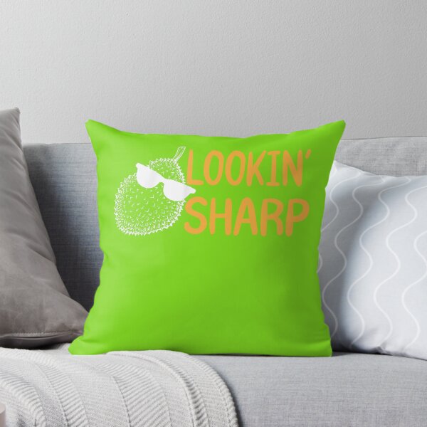 Item preview, Looking Sharp Shirt Funny Durians Lover, Durian Funny Quotes designed and sold by Atlas Bog.