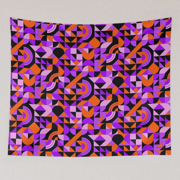 Item preview, geometric colorful patterns conceptual Art - Abstract Neo Geo graphic design designed and sold by Design Repo.