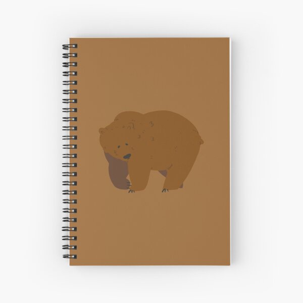 Ours d'or Cahier à spirale