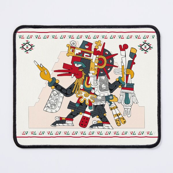 Item preview, Quetzalcoatl-Ehecatl - Codex Borgia Aztec Jigsaw designed and sold by Aztectees.
