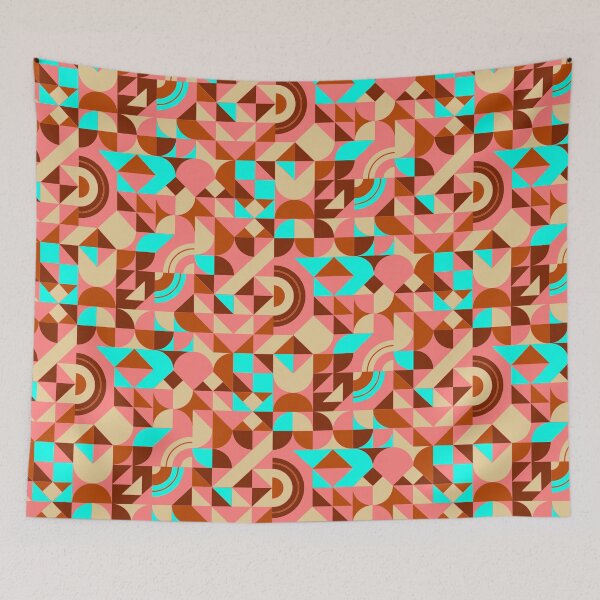 Item preview, geometric colorful patterns conceptual Art - Abstract Neo Geo graphic design designed and sold by Design Repo.