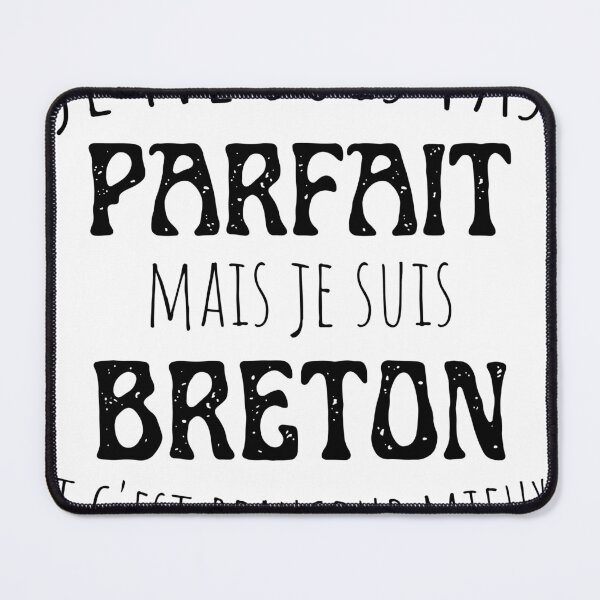 Item preview, I am not perfect but Breton, gift of pride and Breton origin. designed and sold by tets.