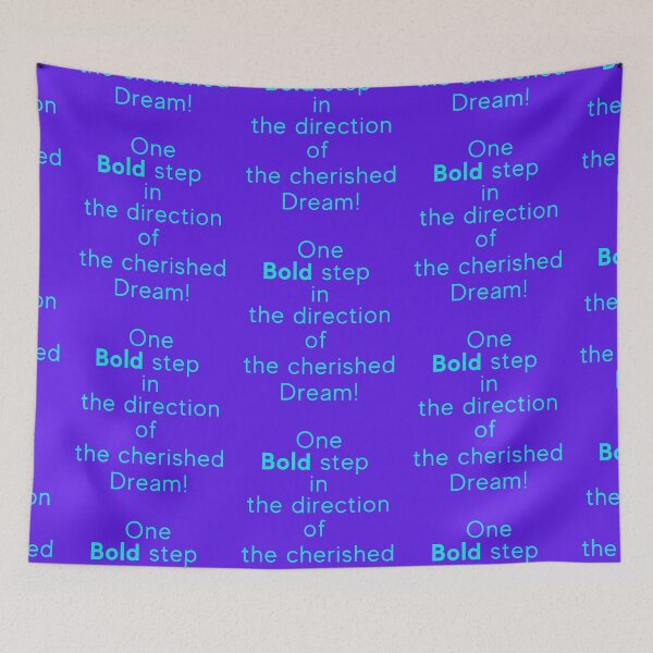 Item preview, One bold step in the direction of the cherished dream! designed and sold by MiistyDesignz.