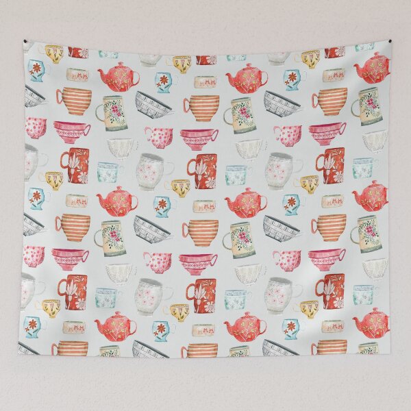Item preview, TEA AND COFFEE CUPS,MUGS,TEAPOT designed and sold by Bridgett3602.