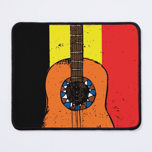 Item preview, Country Music Retro Vintage Guitar Belgium designed and sold by pretty4u.