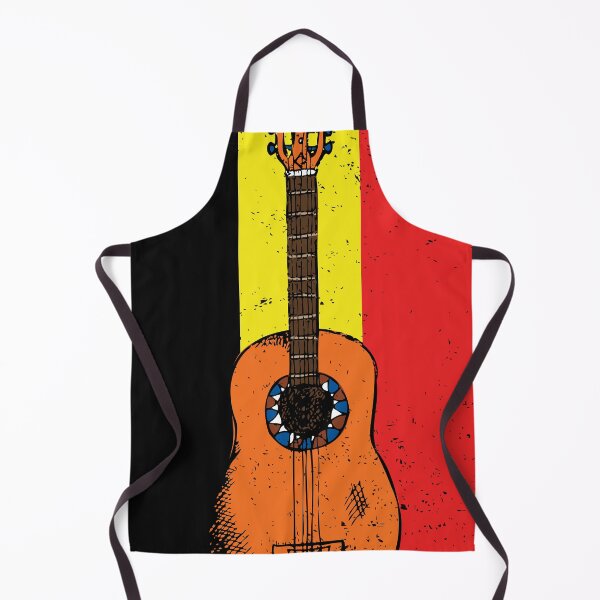 Item preview, Country Music Retro Vintage Guitar Belgium designed and sold by pretty4u.