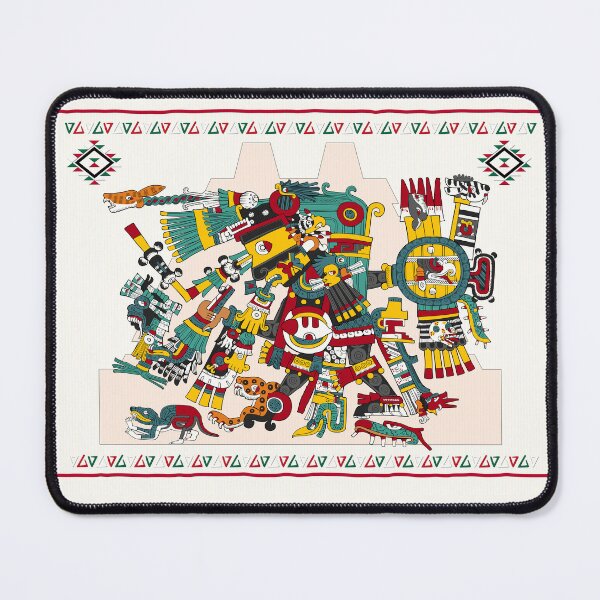 Item preview, Tezcatlipoca Days - Codex Borgia Aztec Jigsaw designed and sold by Aztectees.