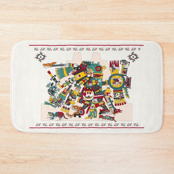 Item preview, Tezcatlipoca Days - Codex Borgia Aztec Jigsaw designed and sold by Aztectees.
