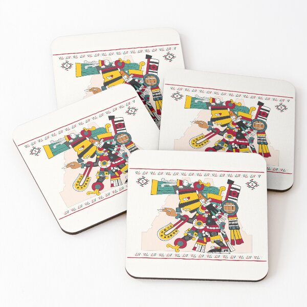 Item preview, Tezcatlipoca - Codex Borgia Aztec Jigsaw designed and sold by Aztectees.