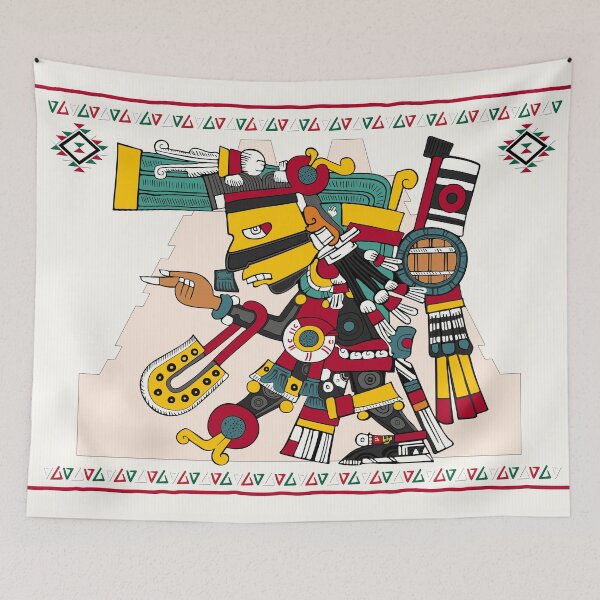 Item preview, Tezcatlipoca - Codex Borgia Aztec Jigsaw designed and sold by Aztectees.