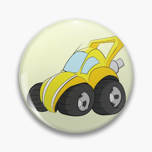 Item preview, Cartoon Yellow Hatchback designed and sold by ETVdesign.