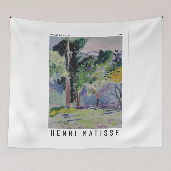 Item preview, Paysage à Collioure Art designed and sold by lordkarisa.