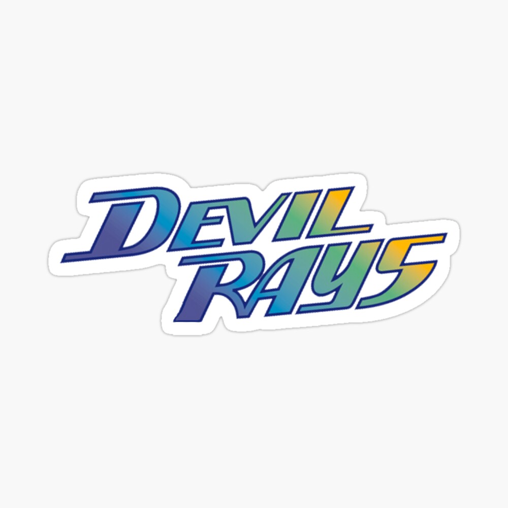 Tampa Bay Devil Rays Sticker for Sale by bariry