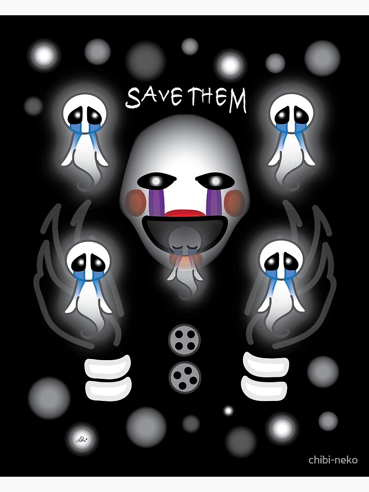 Five Nights at Freddy's - FNAF 2 - Puppet  Postcard for Sale by