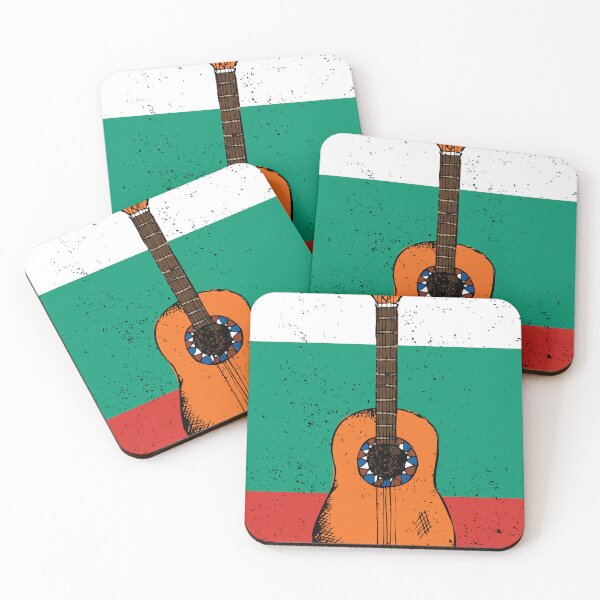 Item preview, Country Music Retro Vintage Guitar Bulgaria designed and sold by pretty4u.