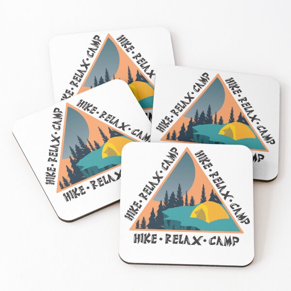 Item preview, Cliffside Scene Outdoor Camping Hike Relax Camp designed and sold by CharJens.