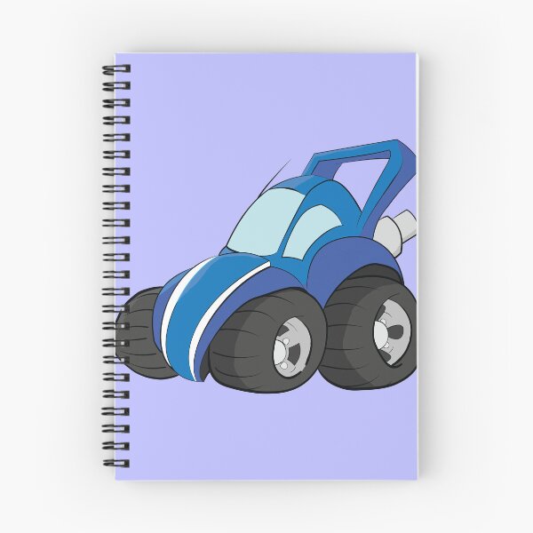 Item preview, Cartoon Light Blue Hatchback designed and sold by ETVdesign.