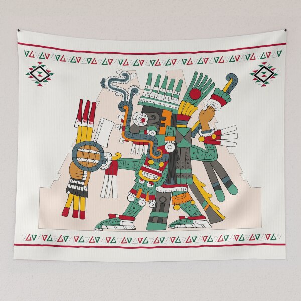 Item preview, Tlaloc - Codex Borgia Aztec Jigsaw designed and sold by Aztectees.