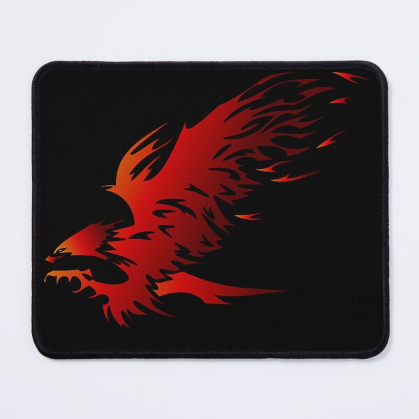 Item preview, Flaming eagle designed and sold by Disturbed-Mind.