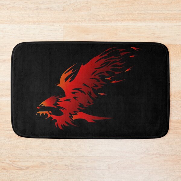 Item preview, Flaming eagle designed and sold by Disturbed-Mind.