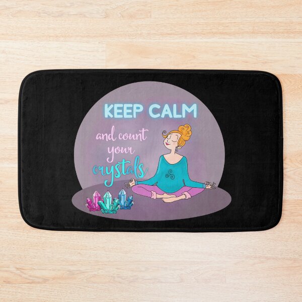 Item preview, Keep Calm and Count Your Crystals designed and sold by joshuayule.
