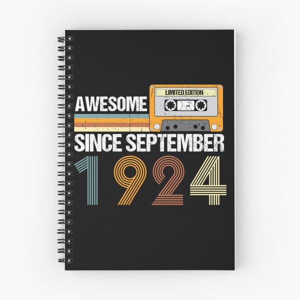 Item preview, Awesome Since September 1924 | 98th birthday | vintage September 1924 designed and sold by AMINE  ★★★★★.