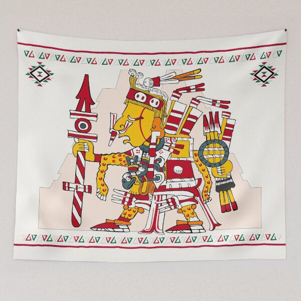 Item preview, Xipe Totec - Codex Borgia Aztec Jigsaw designed and sold by Aztectees.